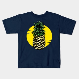 Pineapple yellow Kids T-Shirt